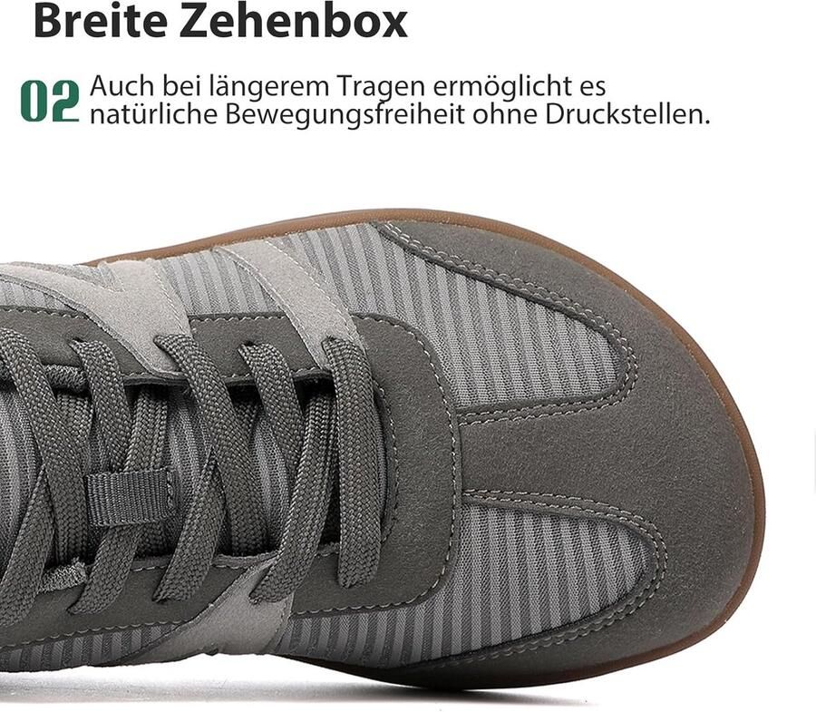 Blotevoetenschoenen voor en breed licht blote voetschoenen comfortabele antislip gymschoenen ade d minimalistische sneakers Zero Drop
