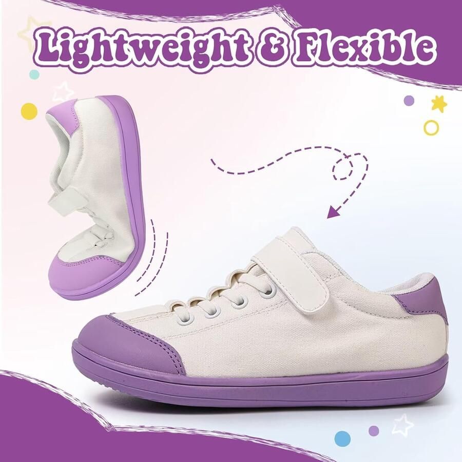 Blotevoetenschoenen voor kinderen uniseks blotevoetenschoenen voor en brede teenbox minimalistisch antislip wandelschoenen klittenbandsluiting trailschoenen