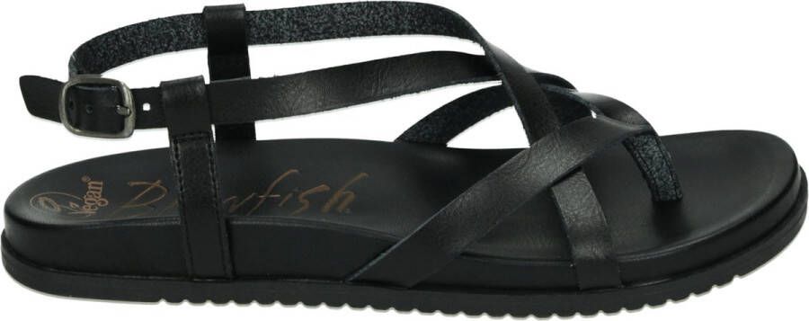 Blowfish BF10770~CAMDEN~~~~~~~~~~~~~~~~ Platte sandalen Zwart