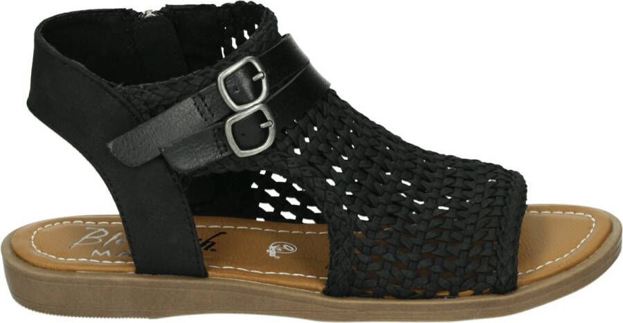 Blowfish J3415~DREAM~~~~~~~~~~~~~~~~~~~ Platte sandalenDames Sandalen Zwart