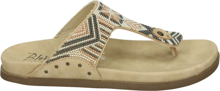 Blowfish J3464 LYRIC Dames slippers Wit beige