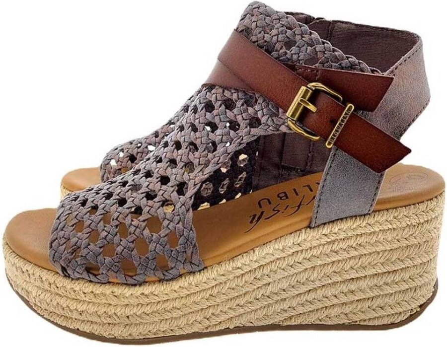 Blowfish Lorrah wedge sandaal brons