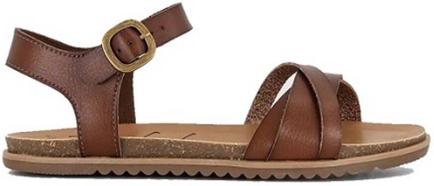 Blowfish Malibu Monti-B bruin vegan dames sandaal