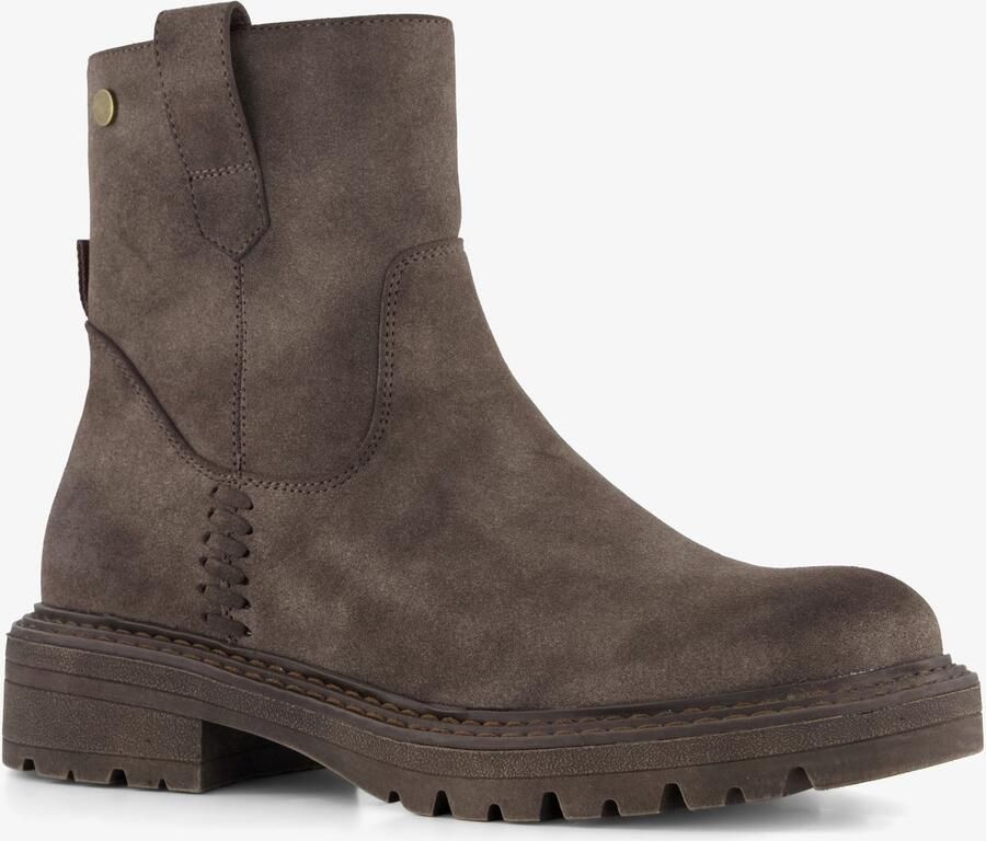 BLUE BOX dames boots donkerbruin