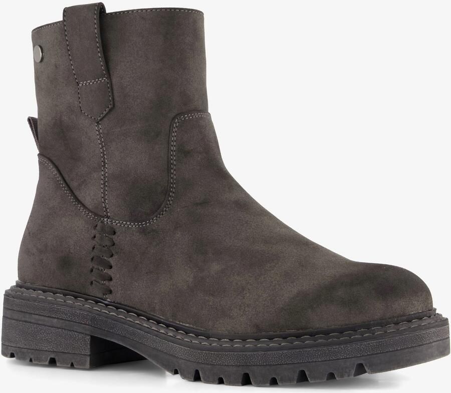BLUE BOX dames boots donkergrijs