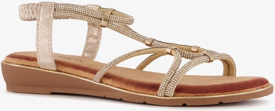 BLUE BOX dames sandalen goud