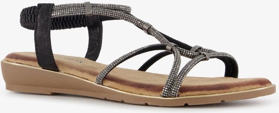 BLUE BOX dames sandalen zwart