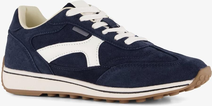 BLUE BOX dames sneakers blauw Uitneembare zool