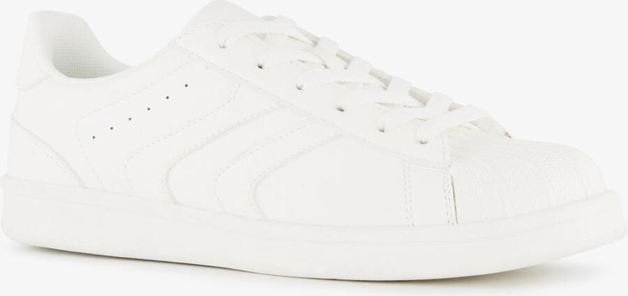 BLUE BOX dames sneakers wit Uitneembare zool