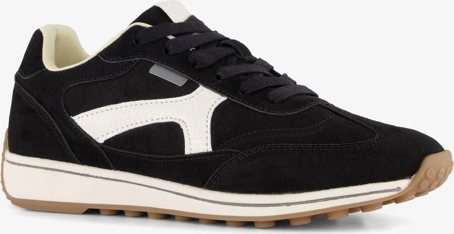 BLUE BOX dames sneakers zwart Uitneembare zool