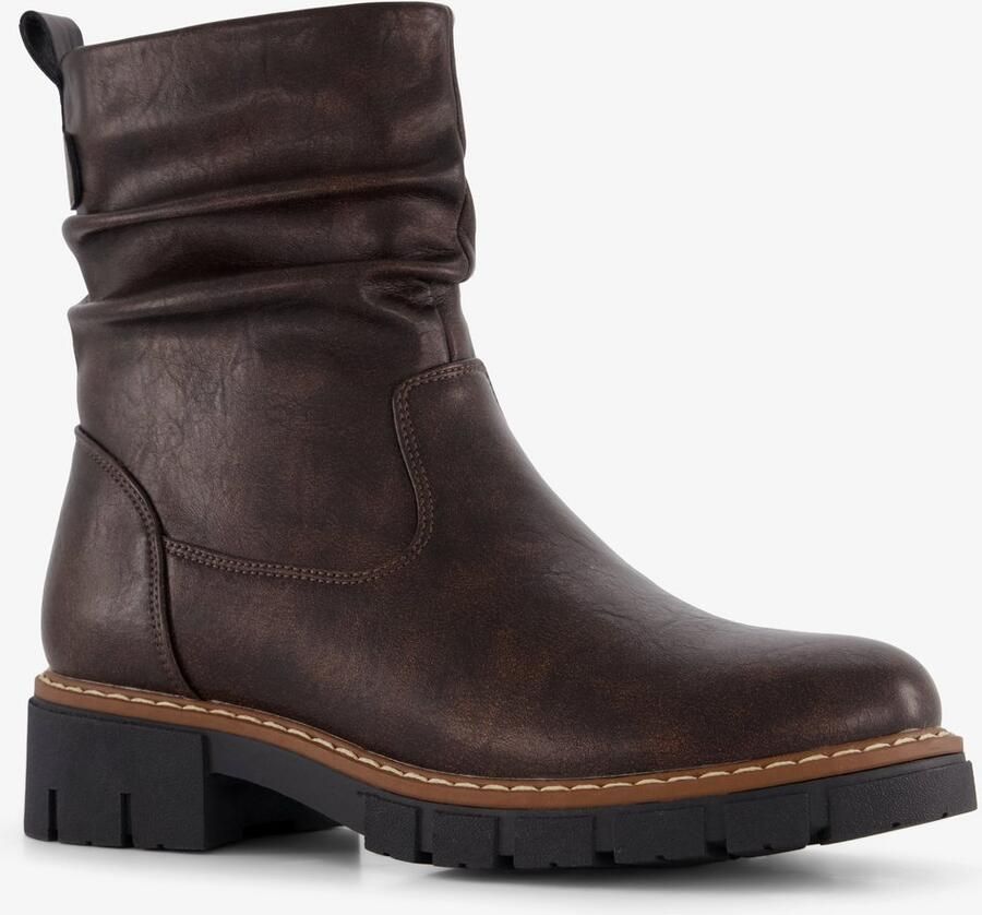 BLUE BOX gevoerde dames boots bruin