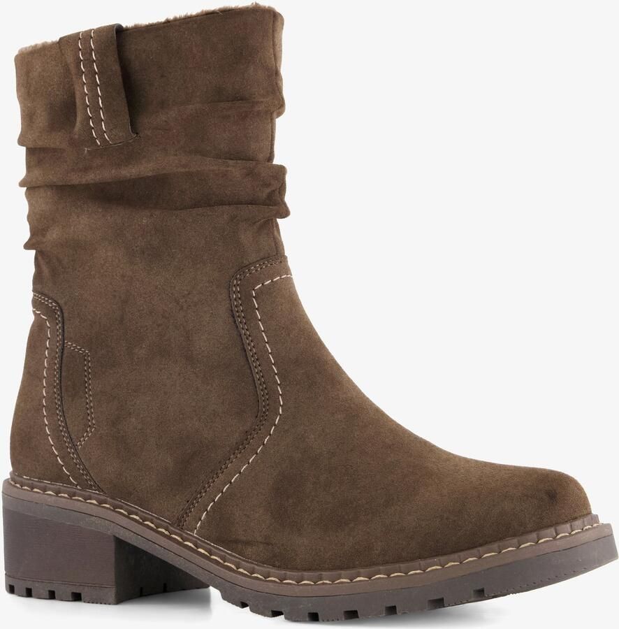 BLUE BOX gevoerde dames boots bruin