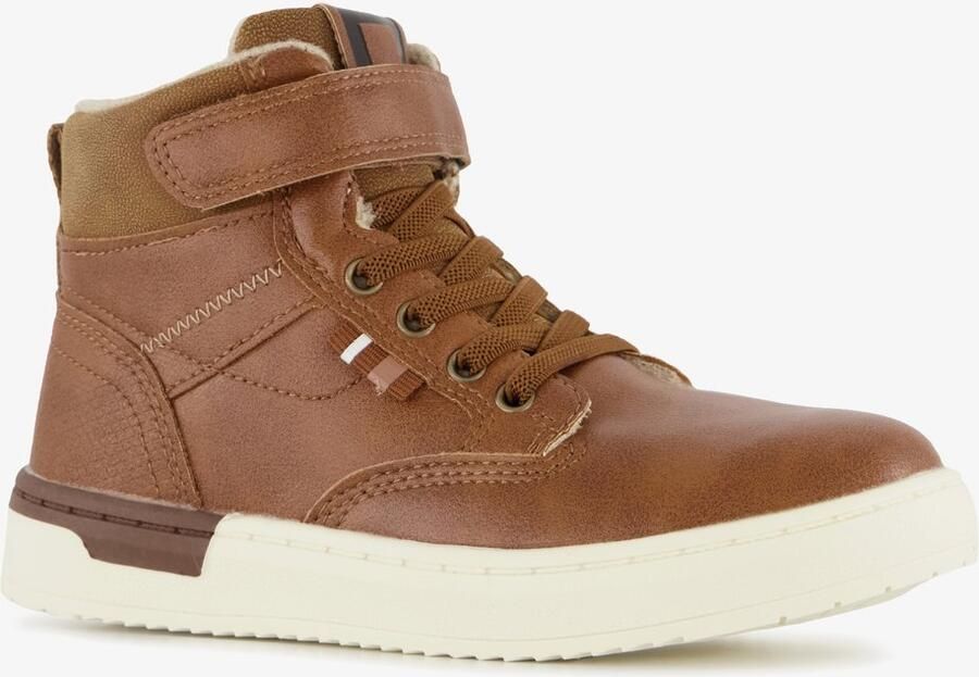 BLUE BOX gevoerde jongens veterboots cognac