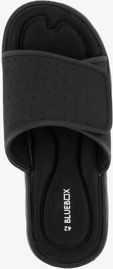 BLUE BOX heren slippers zwart Extra comfort Memory Foam