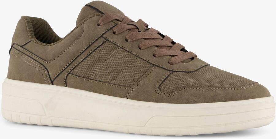 BLUE BOX heren sneaker beige Uitneembare zool