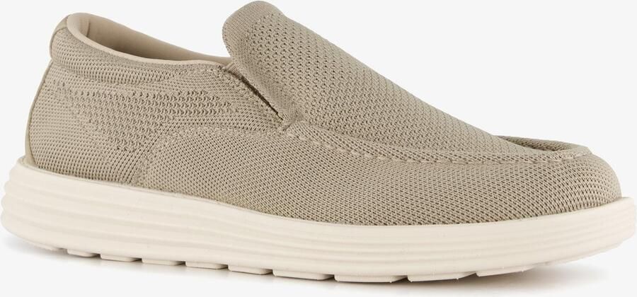 BLUE BOX heren sneakers beige