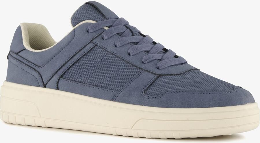 BLUE BOX heren sneakers blauw Uitneembare zool