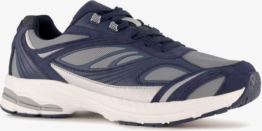 BLUE BOX heren sneakers donkerblauw Uitneembare zool