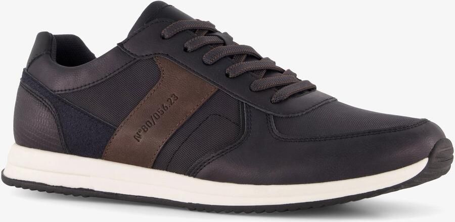 BLUE BOX heren sneakers donkerblauw Uitneembare zool