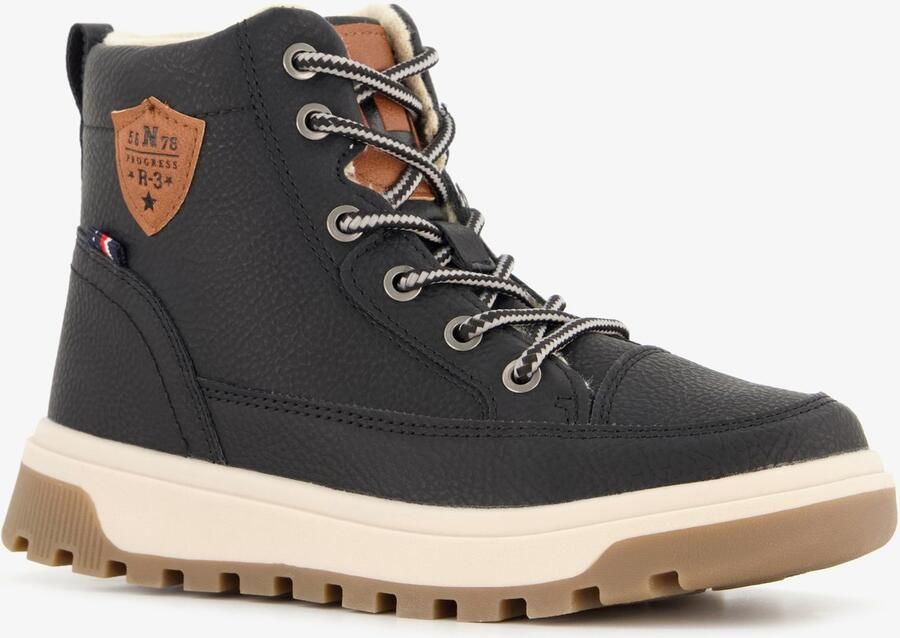 BLUE BOX hoge jongens sneakers blauw