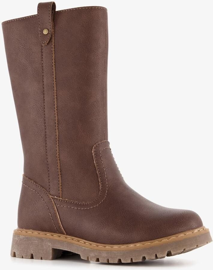 BLUE BOX hoge laarzen meisjes bruin Uitneembare zool