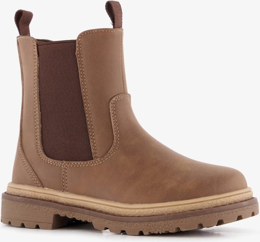 BLUE BOX jongens chelsea boots bruin Uitneembare zool
