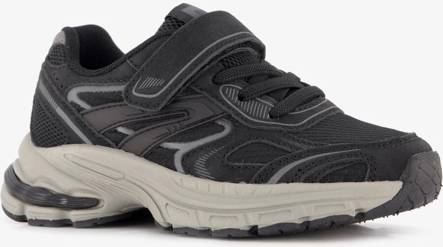 BLUE BOX jongens dad sneakers zwart grijs Uitneembare zool
