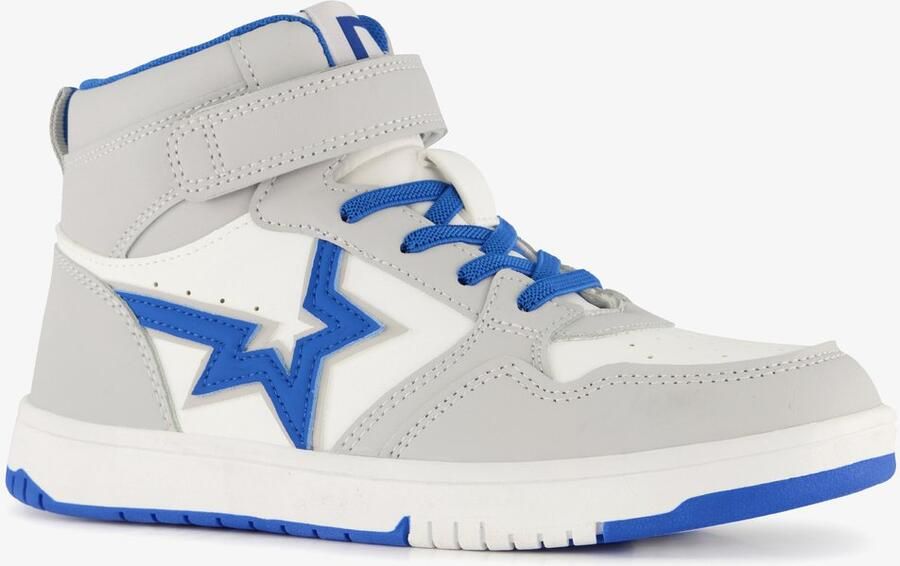 BLUE BOX jongens hoge sneakers grijs blauw