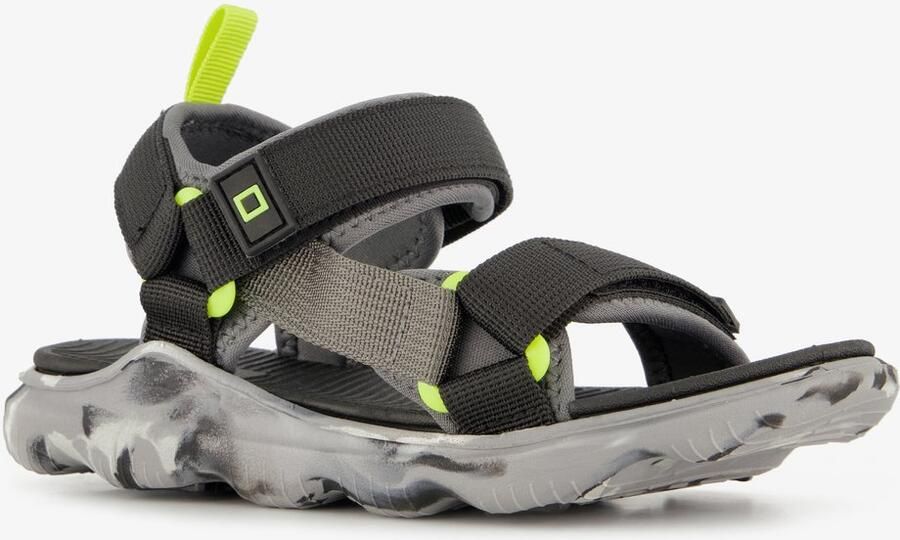 BLUE BOX jongens sandalen zwart grijs