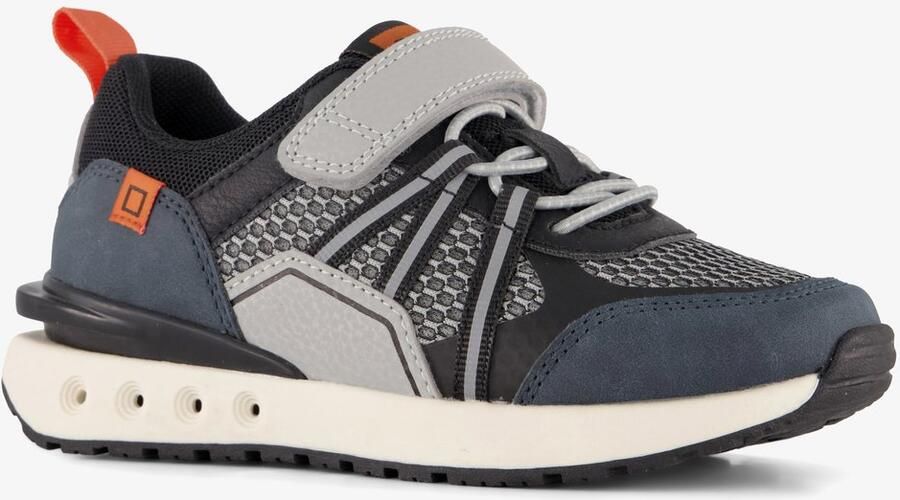 BLUE BOX jongens sneakers blauw grijs Uitneembare zool