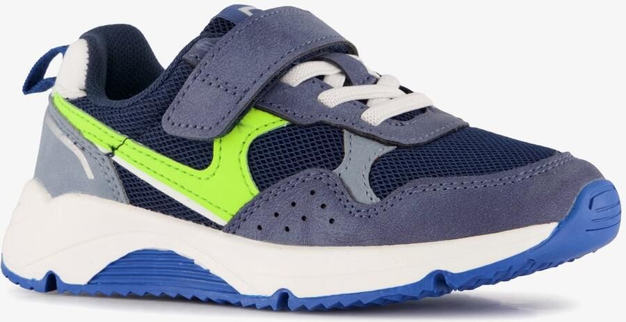 BLUE BOX jongens sneakers blauw groen