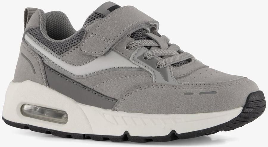BLUE BOX jongens sneakers met airzool grijs Uitneembare zool