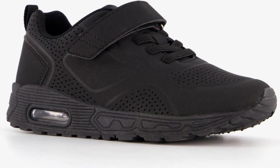 BLUE BOX jongens sneakers met airzool zwart Uitneembare zool