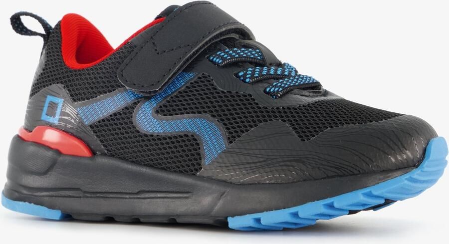 BLUE BOX jongens sneakers zwart blauw