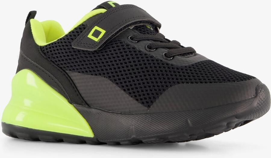 BLUE BOX jongens sneakers zwart groen