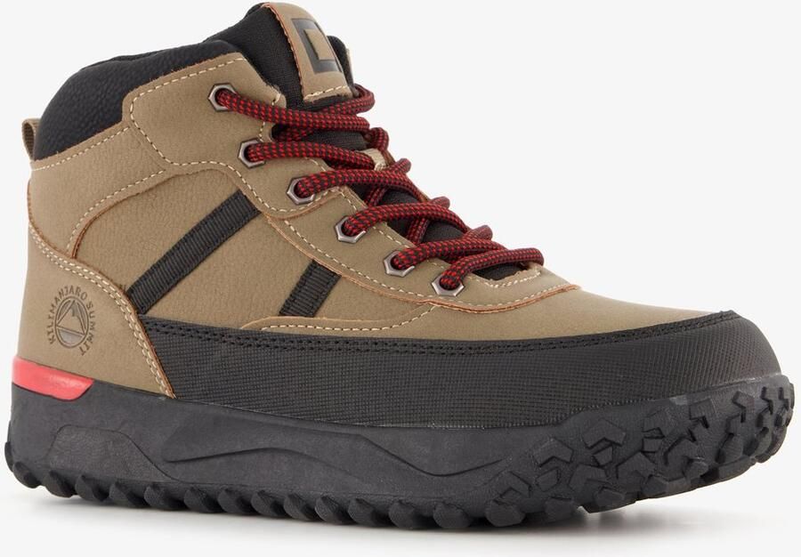 BLUE BOX jongens veterboots camel Bruin