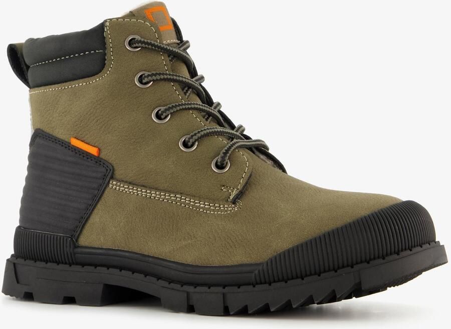 BLUE BOX jongens veterboots groen