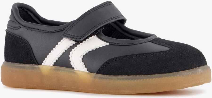 BLUE BOX meisjes ballerina sneakers zwart Uitneembare zool