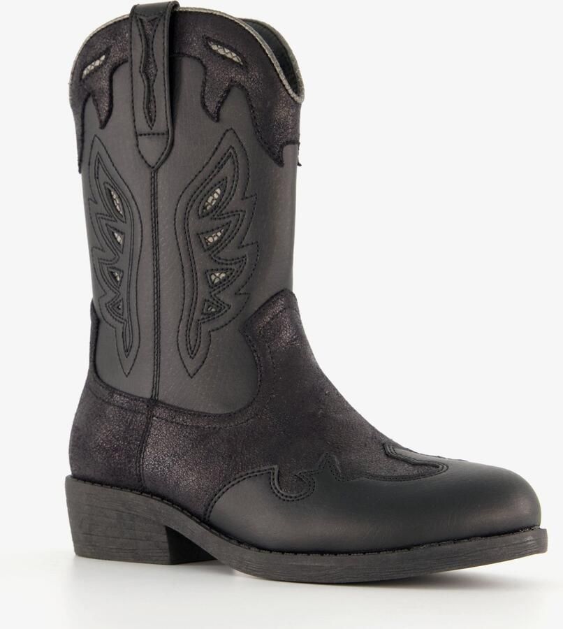 BLUE BOX meisjes cowboylaarzen zwart
