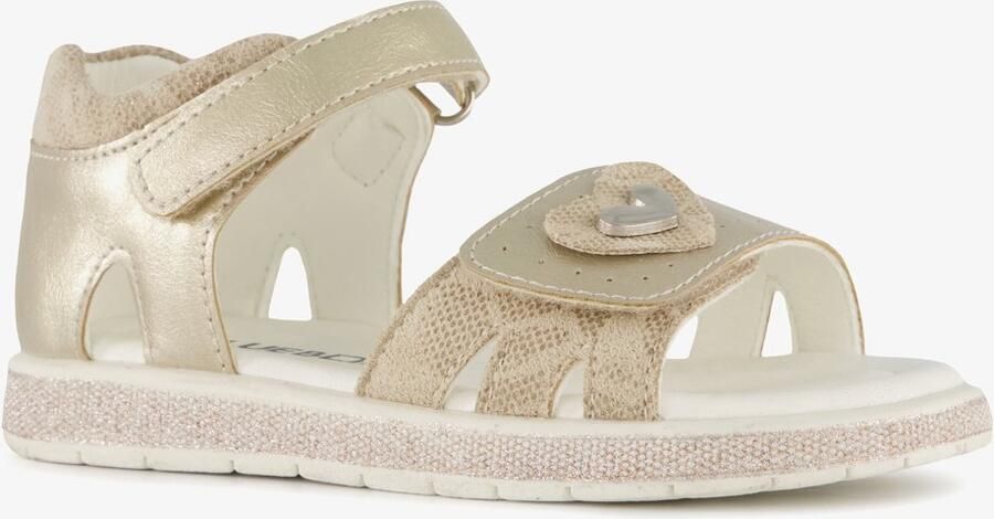 BLUE BOX meisjes sandalen met glitters goud