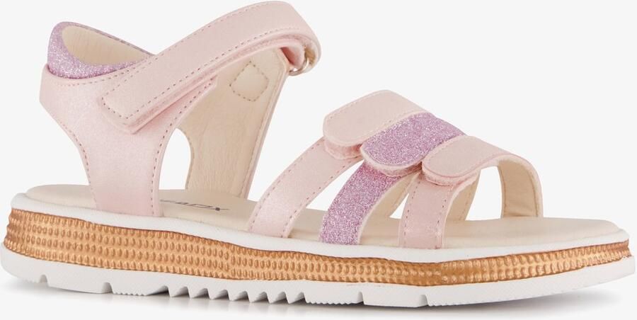 BLUE BOX meisjes sandalen met glitters roze paars