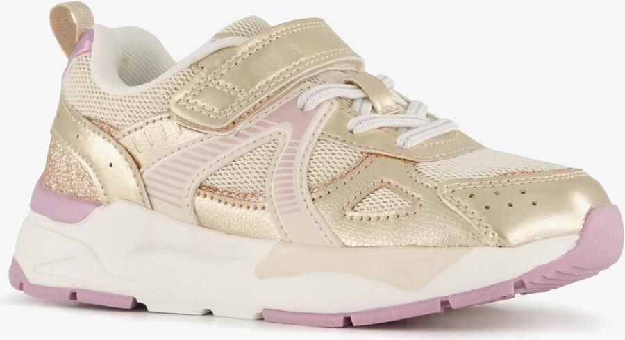 BLUE BOX meisjes sneakers goud lila