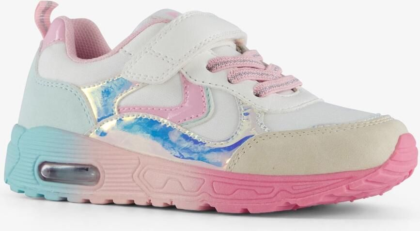 BLUE BOX meisjes sneakers met airzool pastel Roze