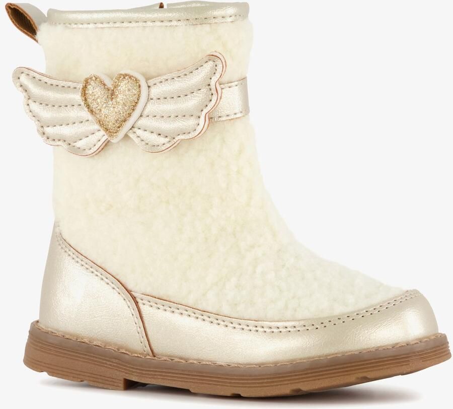 BLUE BOX meisjes teddy laarsjes zilver