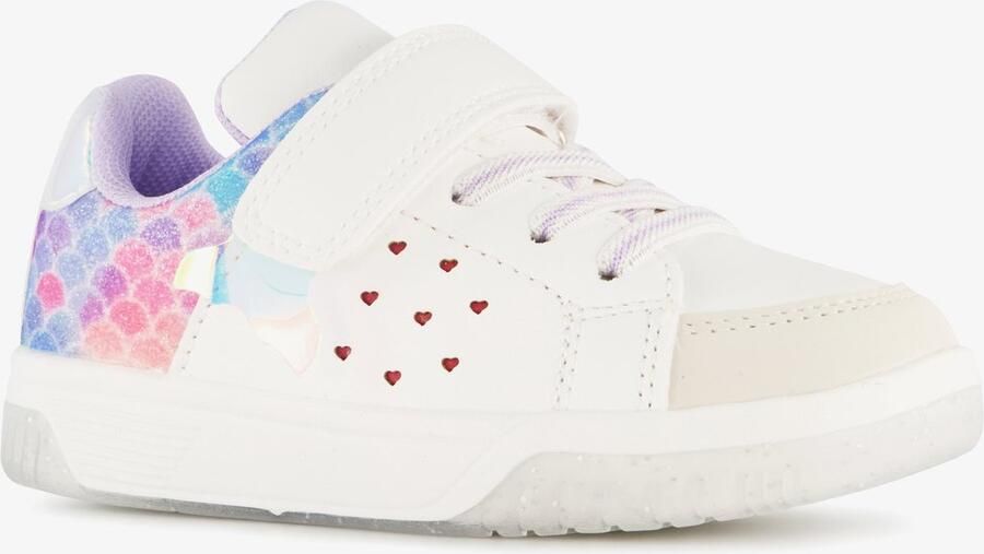 BLUE BOX meisjes zeemeermin sneakers wit