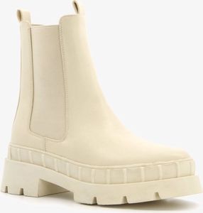 BLUE BOX dames chelsea boots Wit