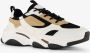 BLUE BOX dames dad sneaker wit zwart - Thumbnail 2