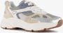 BLUE BOX Blue Bos dames dad sneakers beige zilver Uitneembare zool - Thumbnail 2
