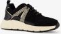 BLUE BOX dames dad sneakers dalmatier Zwart Uitneembare zool - Thumbnail 3