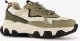 Blue Box dames dad sneakers kaki groen - Thumbnail 1